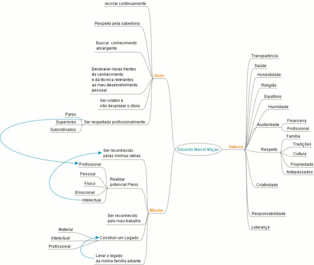 eduardomacanmvv Missão, visão e valores - Eduardo Macan - Mapa conceitual